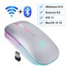 Rechargeable Mouse Bluetooth Silver