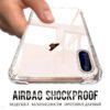 Luxury Transparent Shockproof Silicone Case For iPhone