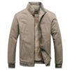 STREET GRAFFITI Autumn Men Jackets Khaki