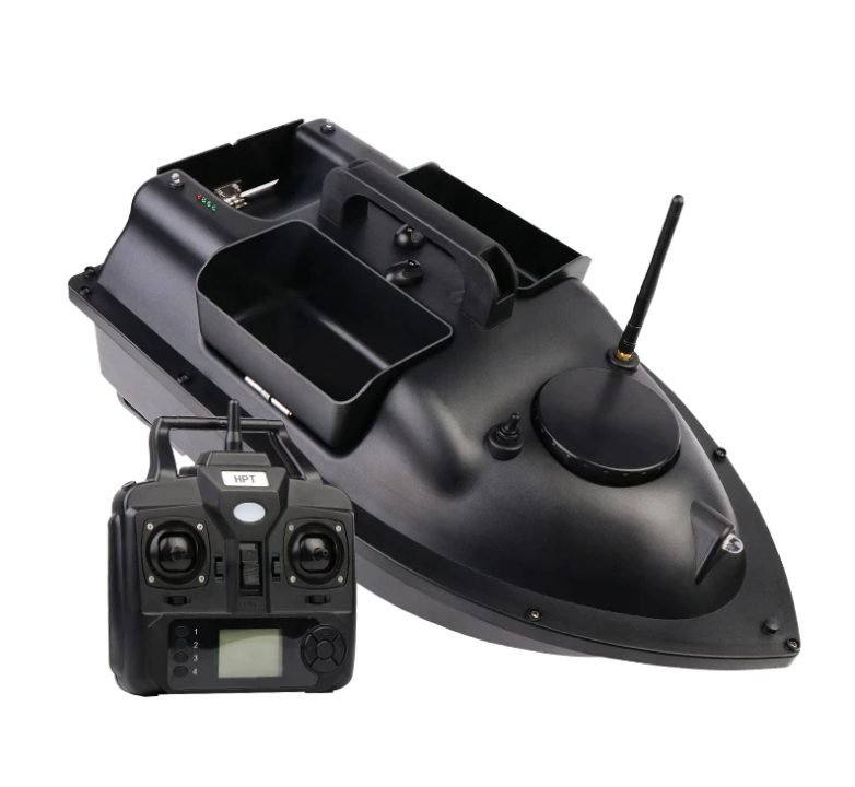 Intelligent RC Fishing Bait Boat, Feeding Boat Fishing with GPS, Fish Bait,  Remote Controlled Boat with Double Motors and Propellers, 3 Bait  Containers, Waterproof and Collision-Proof Hull : : Toys
