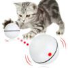 Self Rotating Roll Ball With Light Pet Cat Play