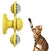 Catnip Cats Puzzle Training Toy Yellow