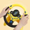 Eletric Simulation Steering Wheel Toy Profile