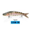 135mm 19g B3 Artificial Bait For Fishing