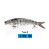 135mm 19g B5 Artificial Bait For Fishing