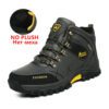SENLONGBAO BK585188 Snow Boots Waterproof No Plush Army Green