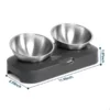 Automatic Pet Feeder Stainless Steel Dog 7