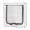 Dog Cat Flap Door with 4 Way Locking Security Lock 8