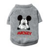 Dog Clothes Gray Mickey