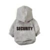 Shake Tail Dog Clothes Gray Security