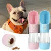 Pet Water Bottle Feeder Bowl 2 in 1 1