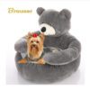 Super Soft Pet Bed Winter Warm Cute Bear Hug Cat 2021