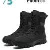 Autumn Military Tactical Boots For Men Leather 4