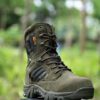 Camouflage Men Boots Work Safty Shoes Men 37