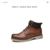 DECARSDZ Men Boots luxury Leather Comfy 11