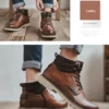 DECARSDZ Men Boots luxury Leather Comfy 3