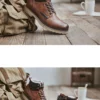 DECARSDZ Men Boots luxury Leather Comfy 5