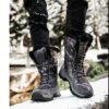 Winter Mens Hiking Boots Snow Boots Plus Velvet 1