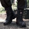 Winter Mens Military Combat Ankle Boots Fashion 10