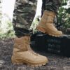 Winter Mens Military Combat Ankle Boots Fashion