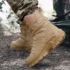 Winter Mens Military Combat Ankle Boots Fashion 13