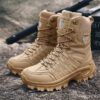 Winter Mens Military Combat Ankle Boots Fashion 23