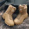 Winter Mens Military Combat Ankle Boots Fashion 25