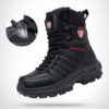 Winter Mens Military Combat Ankle Boots Fashion 3