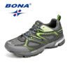 BONA 34870 Running Shoes Dark Grey Flu Green